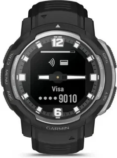 Garmin Instinct Crossover Zwart/Graniet Hybrid