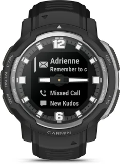 Garmin Instinct Crossover Zwart/Graniet Hybrid