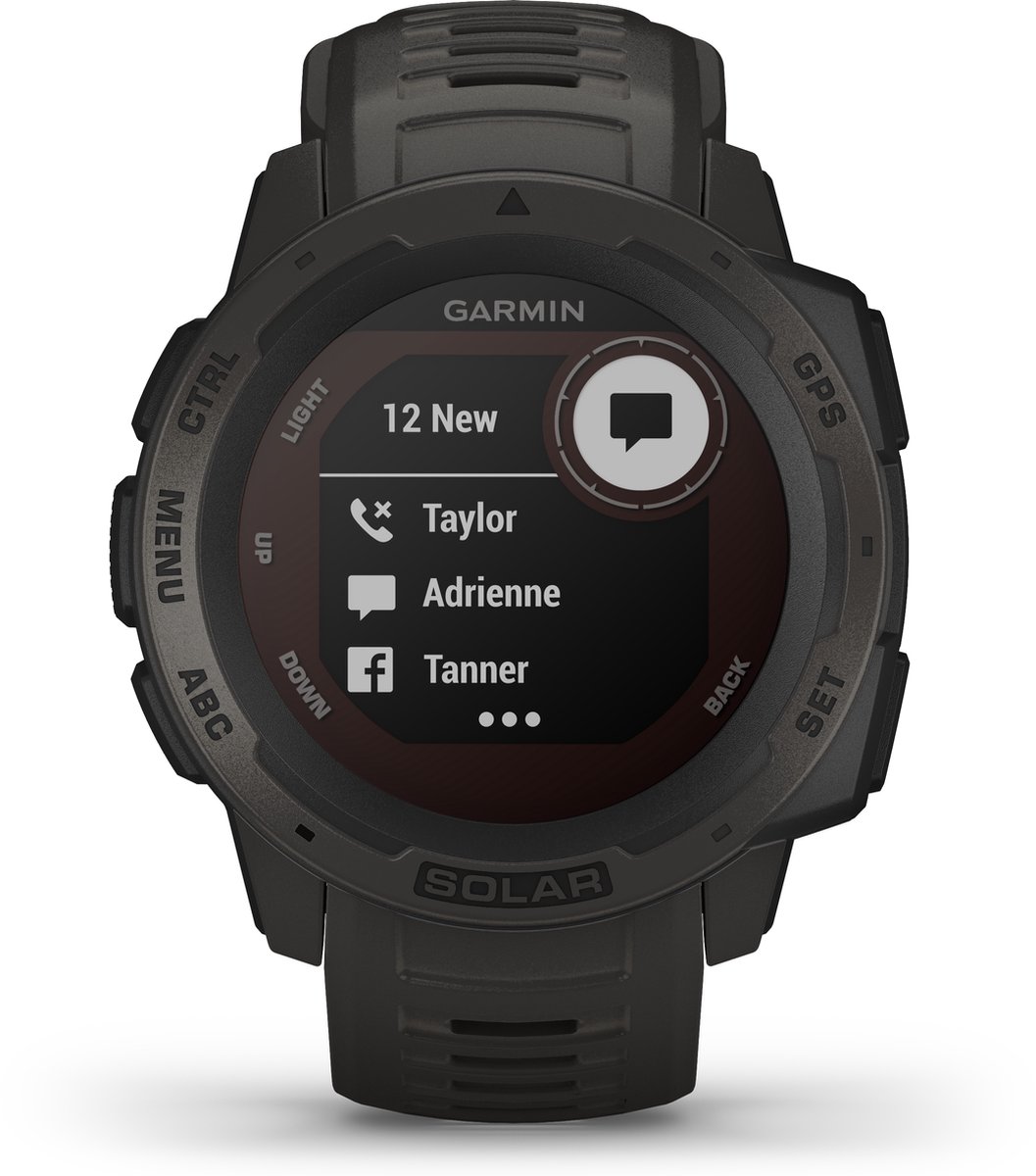 Garmin Instinct Solar Graphite Smartwatch