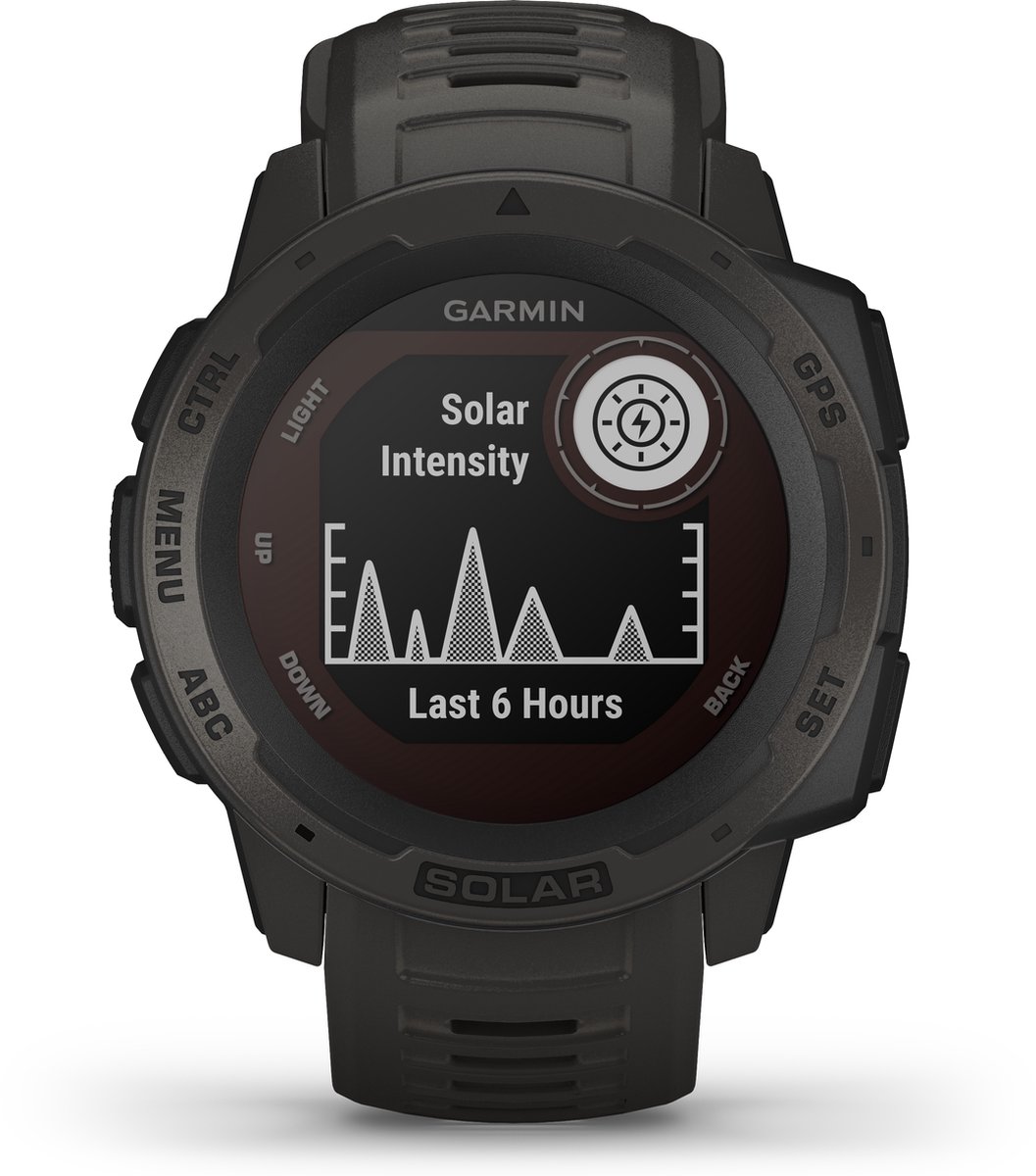 Garmin Instinct Solar Graphite Smartwatch