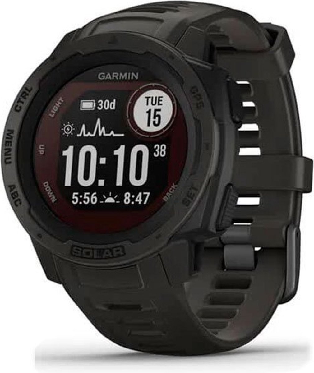 Garmin Instinct Solar Graphite Smartwatch