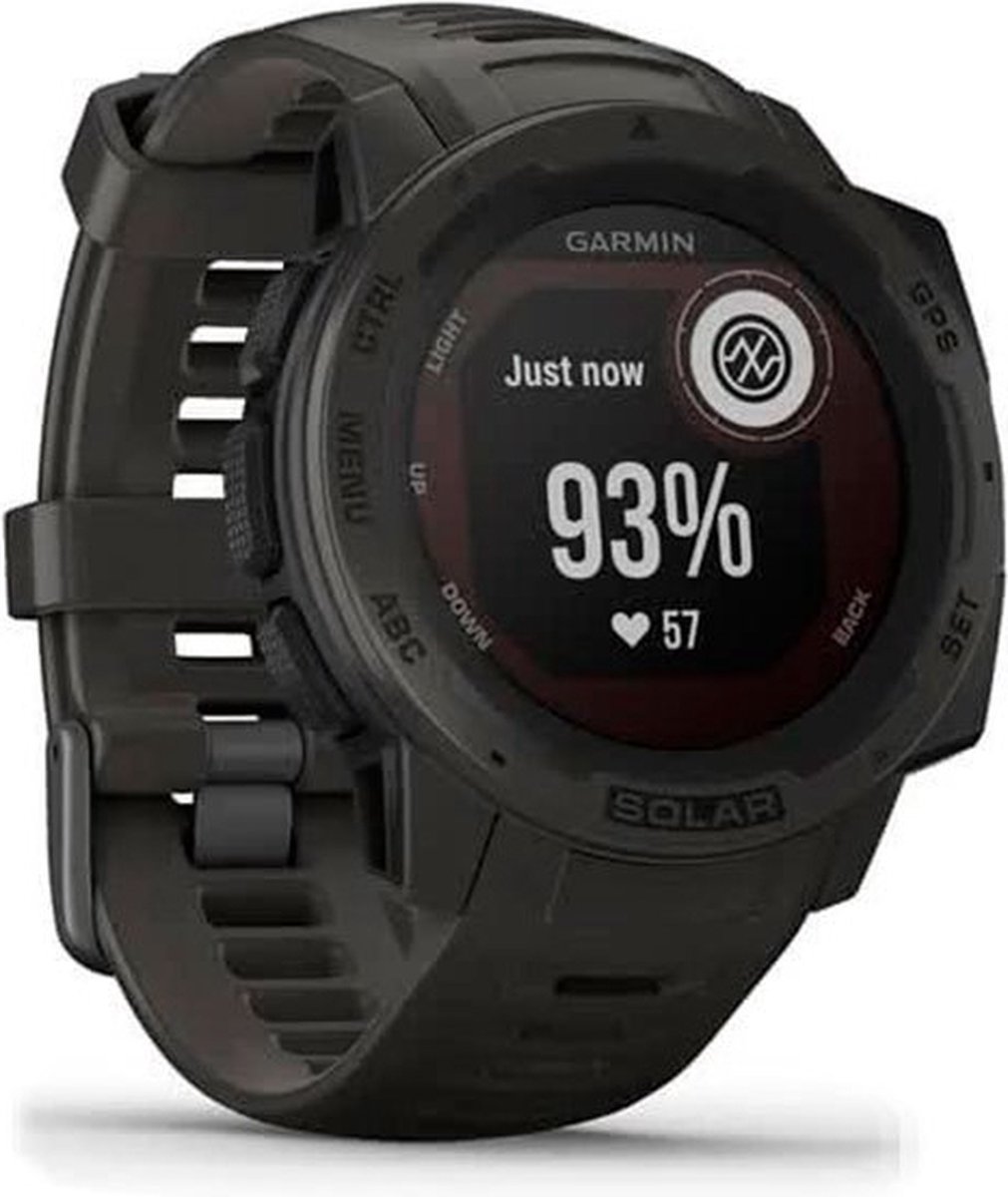 Garmin Instinct Solar Graphite Smartwatch
