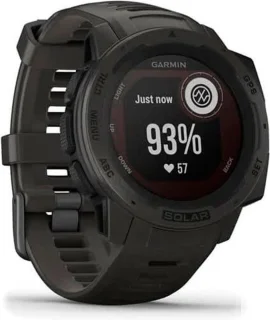 Garmin Instinct Solar Graphite Smartwatch