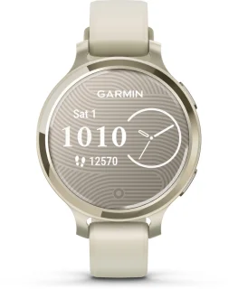 Garmin Lily 2 Active Smartwatch 35 mm Lunar Gold Bone Bandje