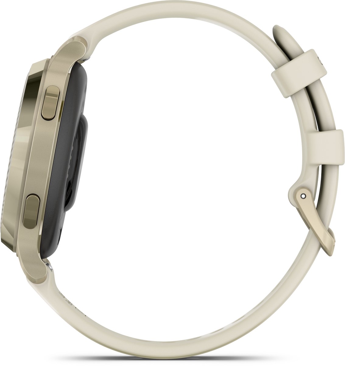 Wat vinden we goed aan de Garmin Lily 2 Active Smartwatch 35 mm Lunar Gold Bone Bandje