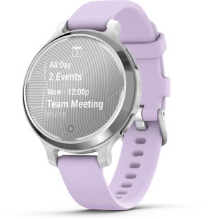 Garmin Lily 2 Active Smartwatch 35 mm Zilver Purple Jasmine