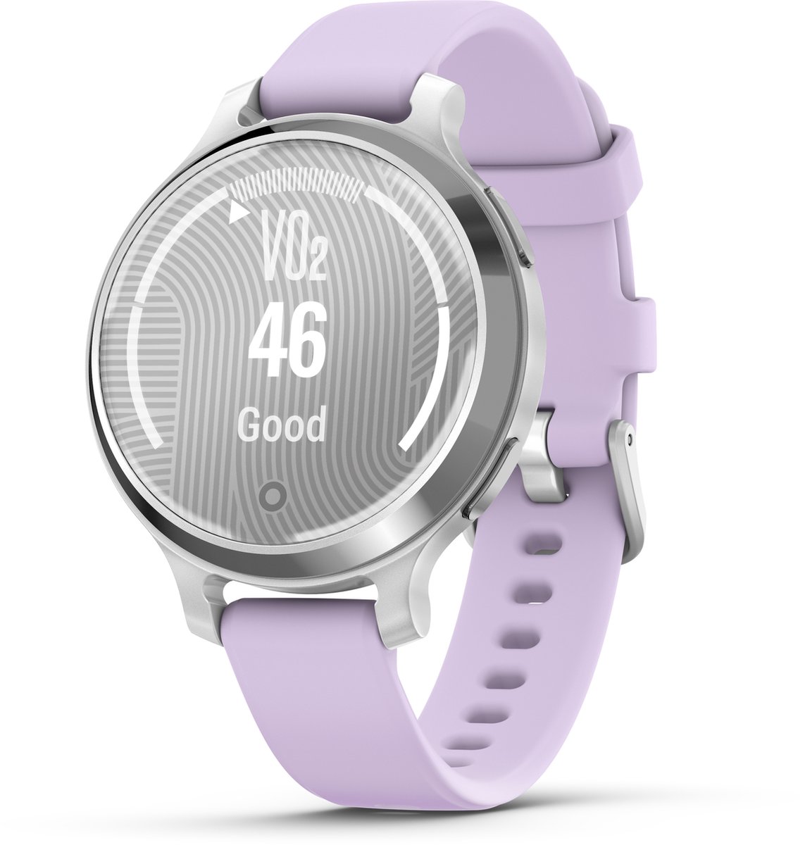 Garmin Lily 2 Active Smartwatch 35 mm Zilver Purple Jasmine