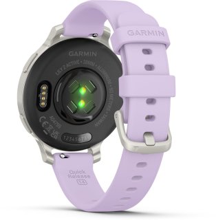 Garmin Lily 2 Active Smartwatch 35 mm Zilver Purple Jasmine
