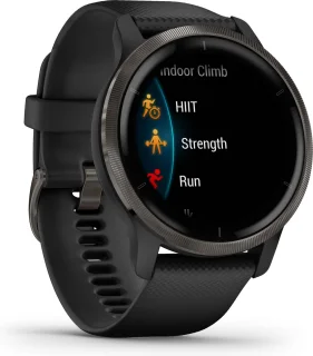 Garmin Venu 2 Heren Smartwatch 45 mm Zwart