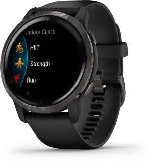 Garmin Venu 2 Heren Smartwatch 45 mm Zwart