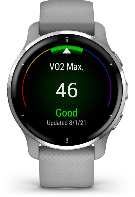 Garmin Venu 2 Plus Smartwatch Powder Gray