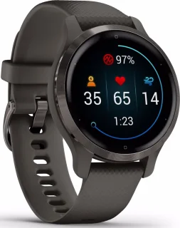 Garmin Venu 2s 40 mm Grey/Gunmetal Smartwatch Heren