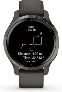Garmin Venu 2s 40 mm Grey/Gunmetal Smartwatch Heren