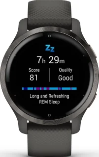 Garmin Venu 2s 40 mm Grey/Gunmetal Smartwatch Heren