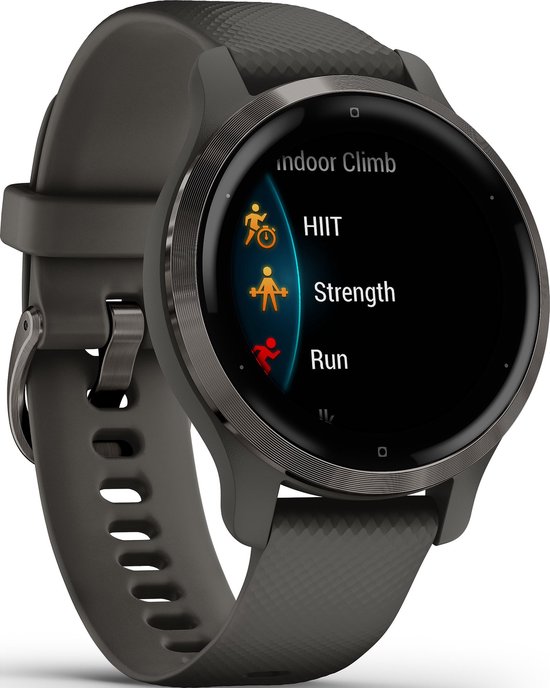 Garmin Venu 2s 40 mm Grey/Gunmetal Smartwatch Heren