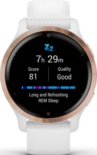 Garmin Venu 2s Dames Smartwatch 40mm Rose Gold Wit