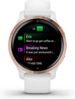 Garmin Venu 2s Dames Smartwatch 40mm Rose Gold Wit