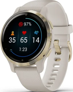 Garmin Venu 2s Smartwatch 40 mm Tundra/Champagne