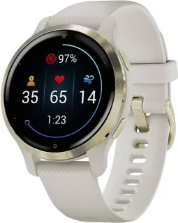 Garmin Venu 2s Smartwatch 40 mm Tundra/Champagne