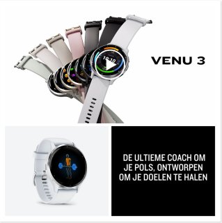 Garmin Venu 3s Smartwatch French Grey