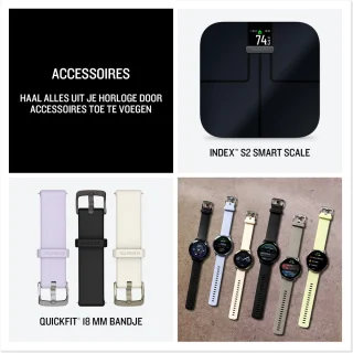 Garmin Venu 4 Smartwatch 41 mm Goud/Creme