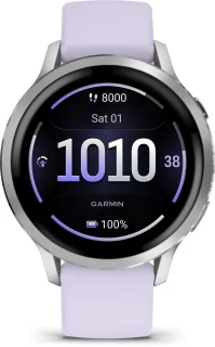 Garmin Venu 4 Smartwatch 41 mm Zilver/Lila