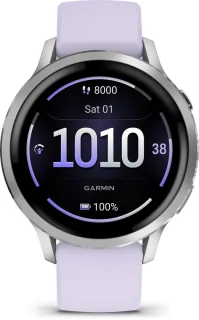 Garmin Venu 4 Smartwatch 41 mm Zilver/Lila
