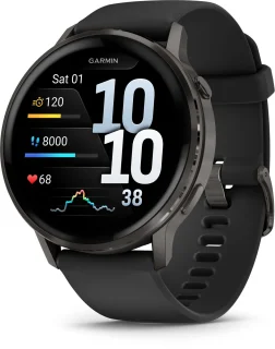 Garmin Venu 4 Smartwatch 45 mm Slate Grijs/Zwart