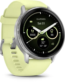 Garmin Venu 4 smartwatch 45 mm Zilver/Citroen