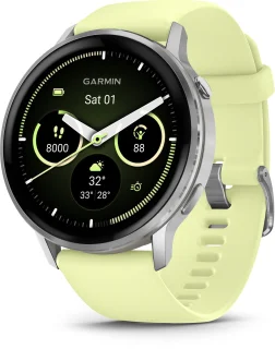 Garmin Venu 4 smartwatch 45 mm Zilver/Citroen