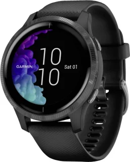 Garmin VENU Health Smartwatch Zwart/Gunmetal