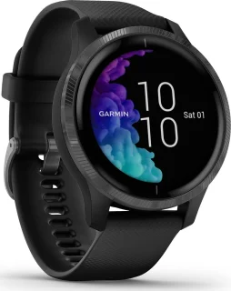 Garmin VENU Health Smartwatch Zwart/Gunmetal