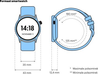 Garmin VENU Health Smartwatch Zwart/Gunmetal
