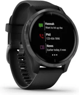Garmin Venu Smartwatch Zwart/Gunmetal