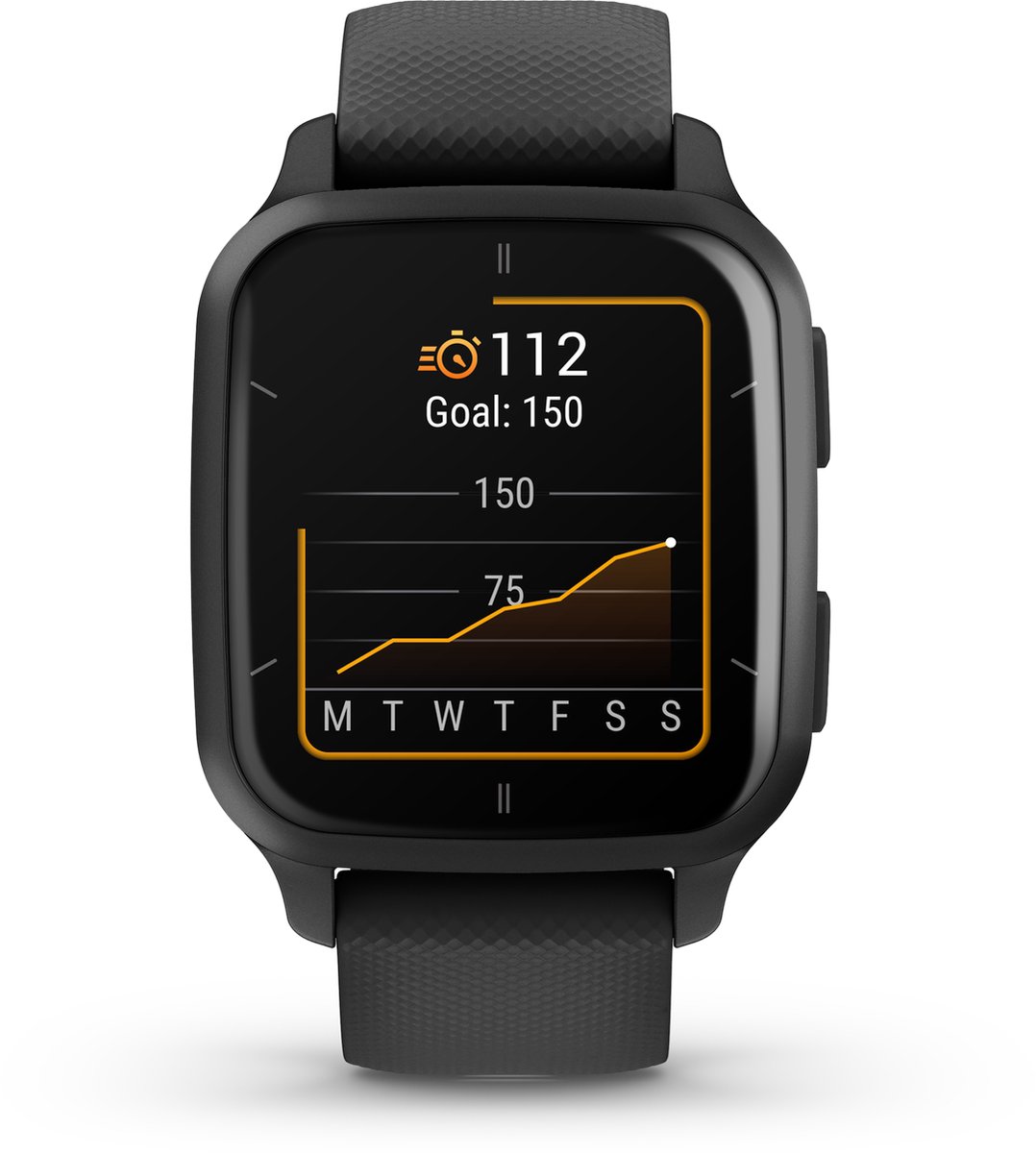 Garmin Venu Sq 2 Music Zwart Smartwatch