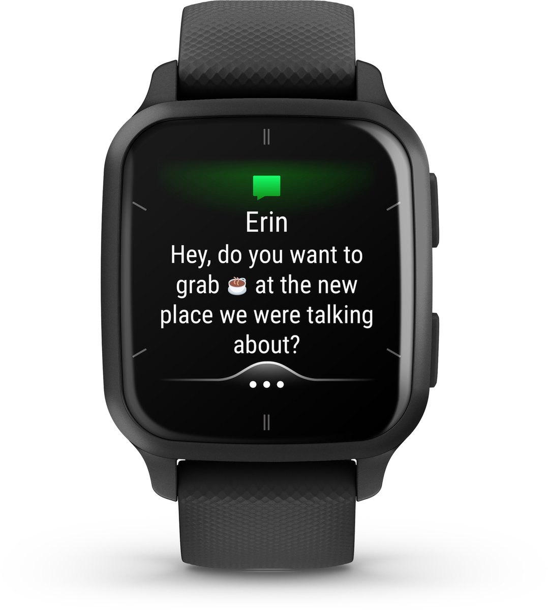 Garmin Venu Sq 2 Music Zwart Smartwatch