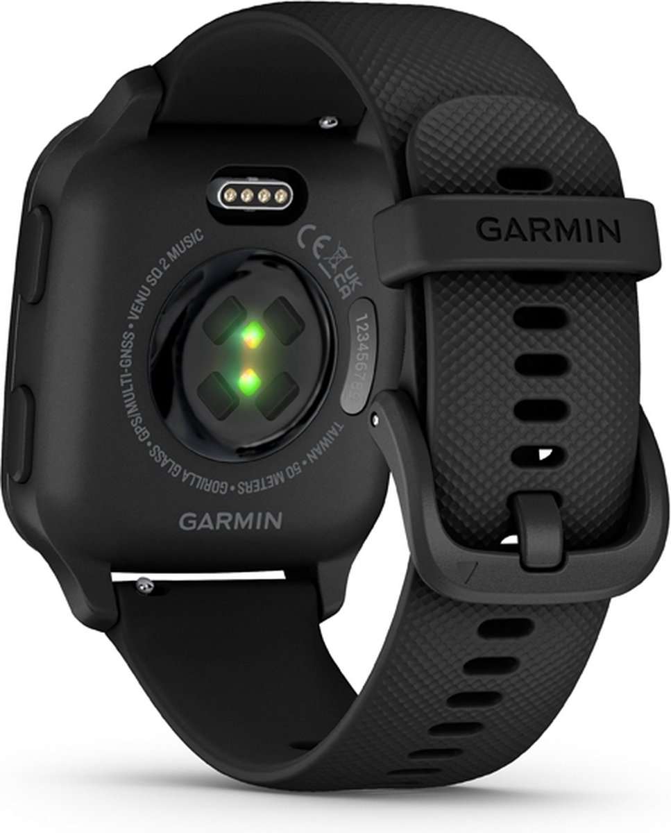 Garmin Venu Sq 2 Music Zwart Smartwatch