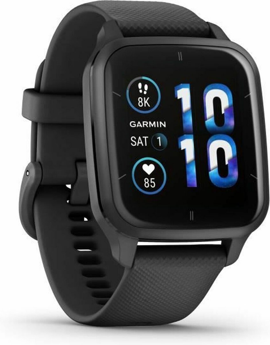 Garmin Venu Sq 2 Music Zwart Smartwatch