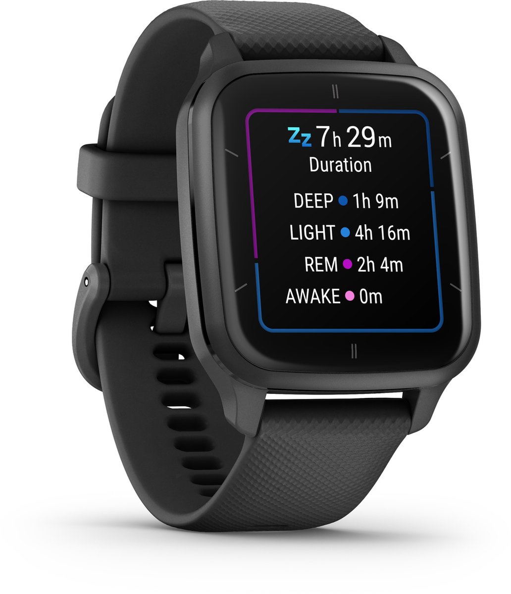 Garmin Venu Sq 2 Music Zwart Smartwatch
