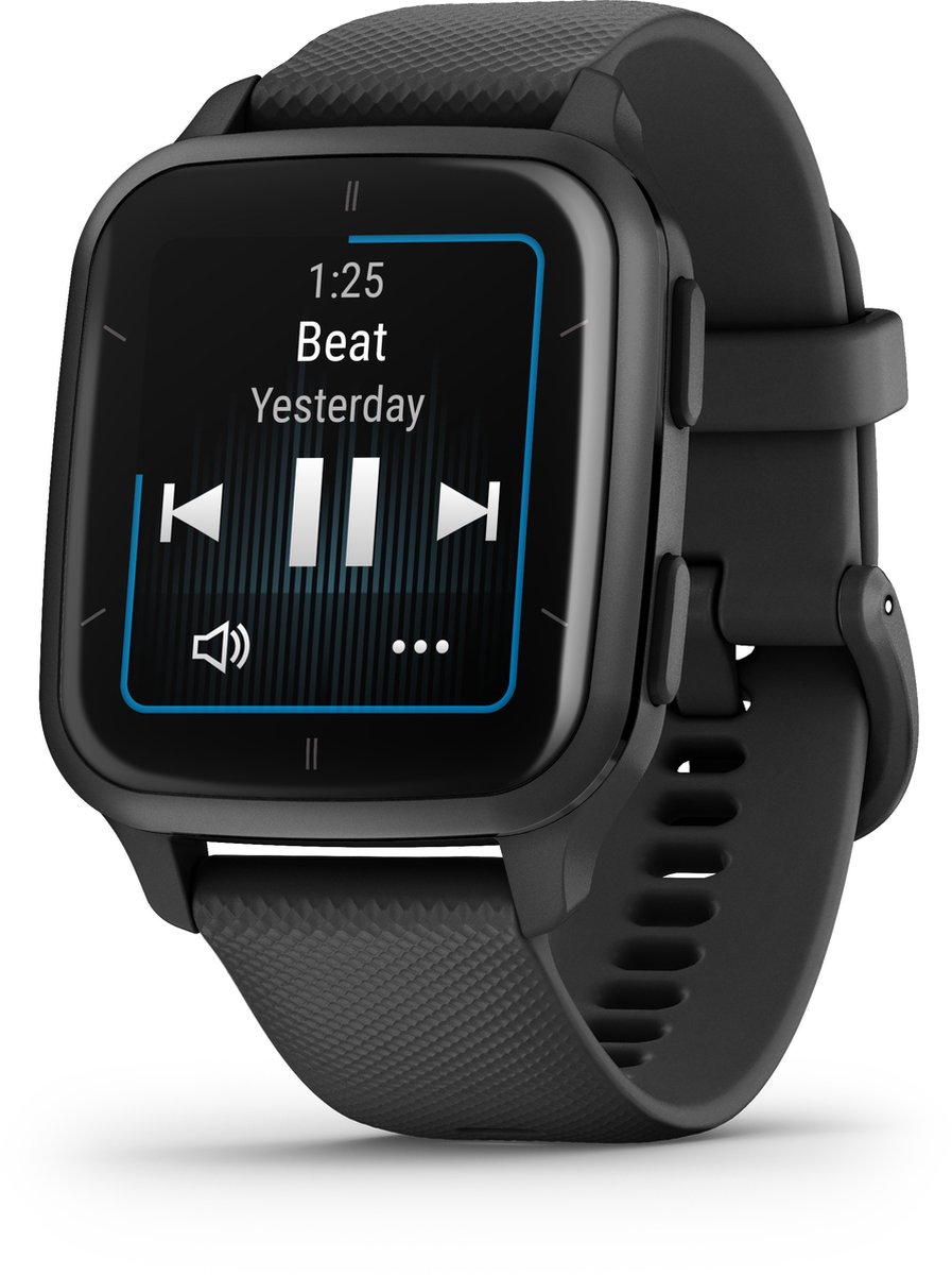 Garmin Venu Sq 2 Music Zwart Smartwatch