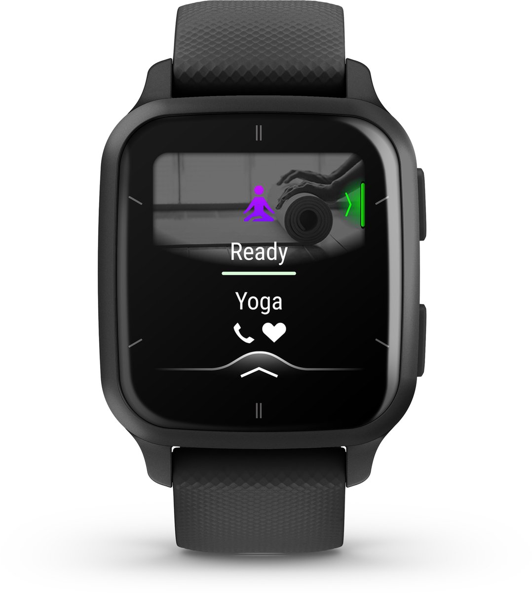 Garmin Venu Sq 2 Music Zwart Smartwatch