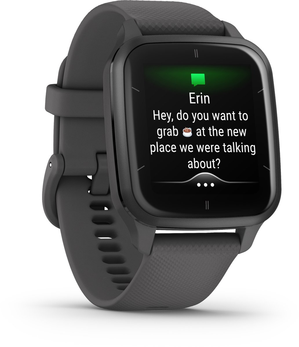 Wat vinden we goed aan de Garmin Venu Sq 2 Smartwatch Grijs
