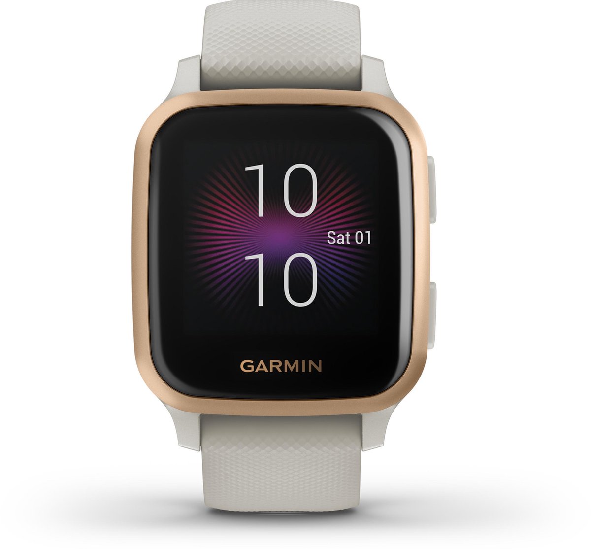 Garmin Venu Sq Music Smartwatch Light Sand Rose Gold