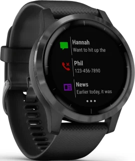 Garmin Vivoactive 4 Smartwatch 45mm Zwart/Gunmetal