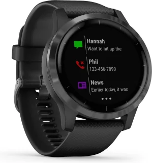Garmin Vivoactive 4 Smartwatch 45mm Zwart/Gunmetal