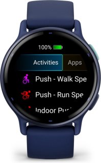 Garmin Vivoactive 5 Sporthorloge Blue Metallic
