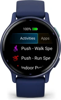 Garmin Vivoactive 5 Sporthorloge Blue Metallic