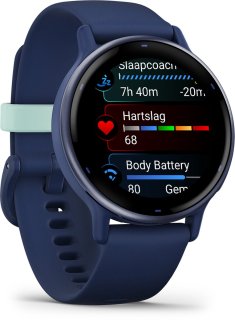 Garmin Vivoactive 5 Sporthorloge Blue Metallic