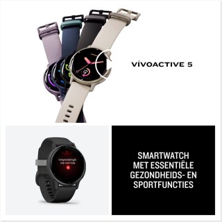 Garmin Vivoactive 5 Sporthorloge Zwart