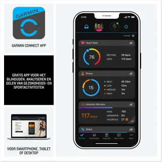 Garmin Vivoactive 5 Sporthorloge Zwart